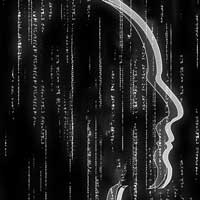 5-complex-password-encryption-matrix face silhouette