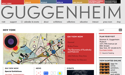 Guggenheim Uses Joomla