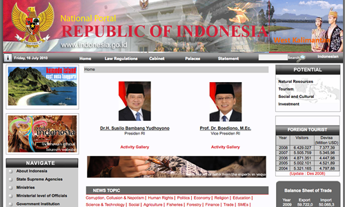 Indonesia Uses Joomla