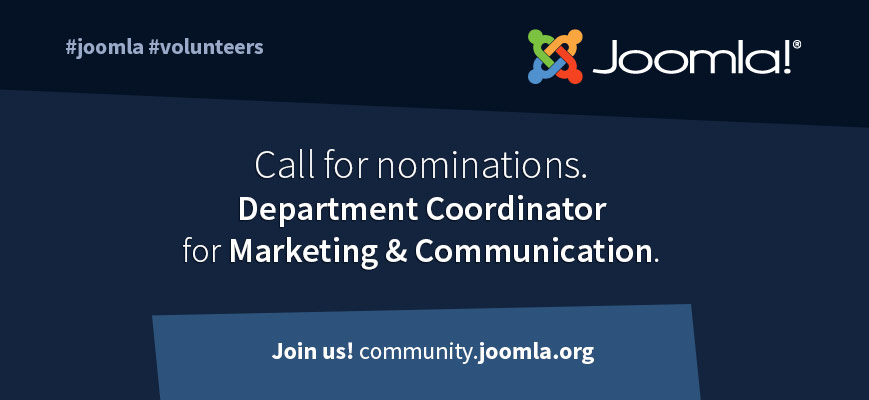 Joomla Marketing Department