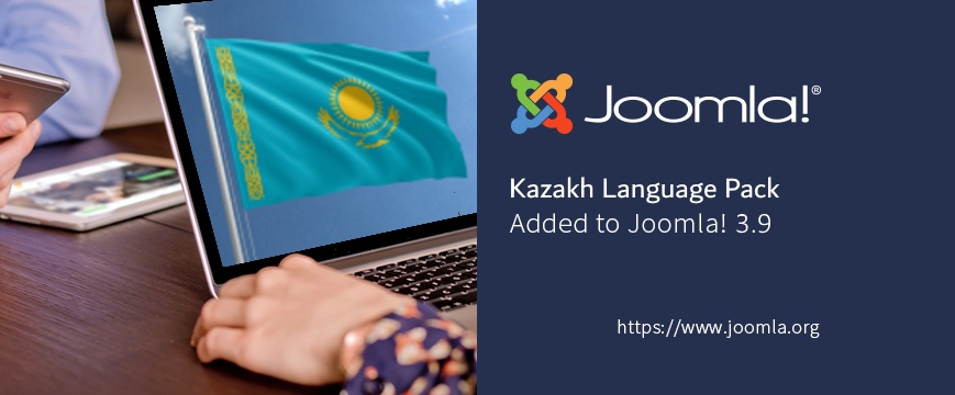 Kazakh Language Pack Added to Joomla! 3.9