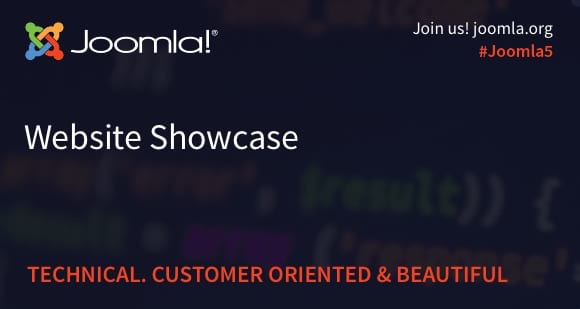 Announcement banner image for Website Showcase.